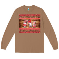 Toasted Coconut valentines day gnomes leopard Long Sleeve Tee - Jasminsmagicworld