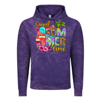 Cloud Purple sweet summer time Vintage Hoodie - NancyCooperArtShop