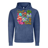 Vintage Denim sweet summer time Vintage Hoodie - NancyCooperArtShop