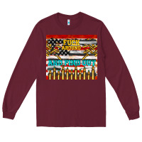 Burgundy fuck around and find out Long Sleeve Tee - TumblerDesignByShophia