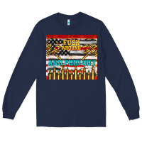 Navy fuck around and find out Long Sleeve Tee - TumblerDesignByShophia