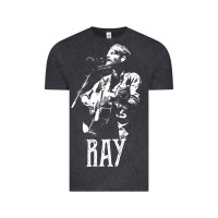 Vintage Black ray lamontagne   white stencil 1 Vintage Tee - tuanDangUi