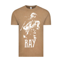 Vintage Coffee ray lamontagne   white stencil 1 Vintage Tee - tuanDangUi