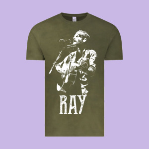Ray Lamontagne   White Stencil 1 Vintage Tee Designed By Tuandangui