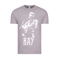 Vintage Zinc ray lamontagne   white stencil 1 Vintage Tee - tuanDangUi