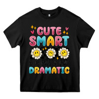Black merry christmas gnomies Heavy Core Tee - MaliasSmallBusiness