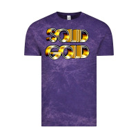 Cloud Purple solid gold 1980s tv show pop music Vintage Tee - tuanDangUi