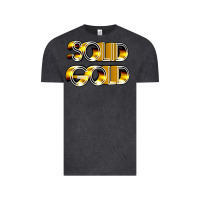 Vintage Black solid gold 1980s tv show pop music Vintage Tee - tuanDangUi