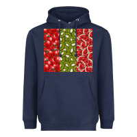 Navy summer fruits Heavyweight Hoodie - CowhideDigitalArt