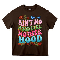 Chocolate Brown ain't no hood like mother hood Heavy Core Tee - JahusDesignShop