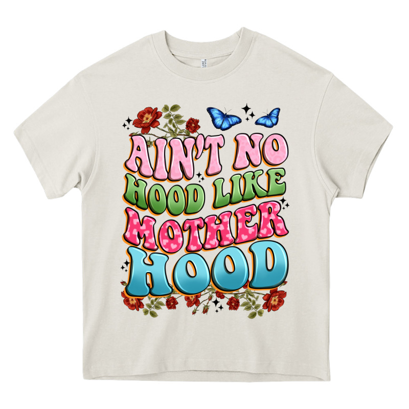 Ain't No Hood Like Mother Hood Heavy Core Tee by JahusDesignShop | Teevron