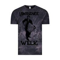 Cloud Black lawrence welk   name   the black stencil Vintage Tee - tuanDangUi