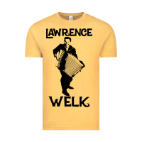 Vintage Mustard lawrence welk   name   the black stencil Vintage Tee - tuanDangUi