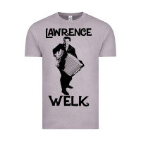 Vintage Zinc lawrence welk   name   the black stencil Vintage Tee - tuanDangUi