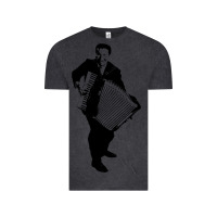 Vintage Black lawrence welk   no name   the black stencil Vintage Tee - tuanDangUi