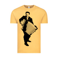 Vintage Mustard lawrence welk   no name   the black stencil Vintage Tee - tuanDangUi
