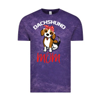 Cloud Purple Dachshund Mom Vintage Tee - Bettercallsaul