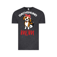 Vintage Black Dachshund Mom Vintage Tee - Bettercallsaul