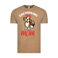 Vintage Coffee Dachshund Mom Vintage Tee - Bettercallsaul