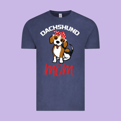 Dachshund Mom Vintage Tee Designed By Bettercallsaul