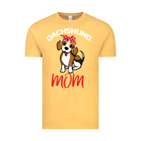 Vintage Mustard Dachshund Mom Vintage Tee - Bettercallsaul
