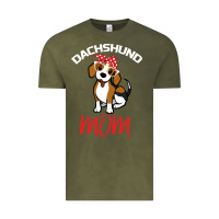 Vintage Olive Dachshund Mom Vintage Tee - Bettercallsaul