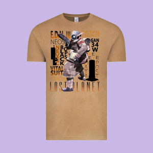 Lost Planet Vintage Tee Designed By Tuandangui