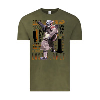 Vintage Olive lost planet Vintage Tee - tuanDangUi