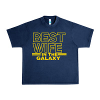 Navy BEST WIFE IN THE GALAXY Urban Heavy Tee - Bettercallsaul