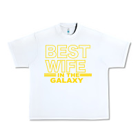 White BEST WIFE IN THE GALAXY Urban Heavy Tee - Bettercallsaul