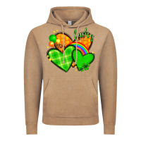 Vintage Coffee st patricks day hearts png Vintage Hoodie - NancyCooperArtShop