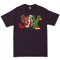Plum Joy Black Santa Premium Tee - MaliasSmallBusiness
