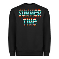 Black summer time serape doodle Heavyweight Sweatshirt - CowCowDesign