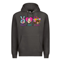 Smoke Peace Love Easter Premium Hoodie - BundleAndBundleShop