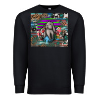 Black easter Premium Sweatshirt - CowhideDigitalArt