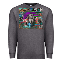 Charcoal Heather easter Premium Sweatshirt - CowhideDigitalArt