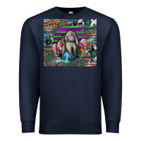 Navy easter Premium Sweatshirt - CowhideDigitalArt