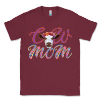 Burgundy Cow Mom Classic Tee - Bettercallsaul