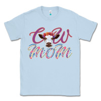 Dusty Blue Cow Mom Classic Tee - Bettercallsaul
