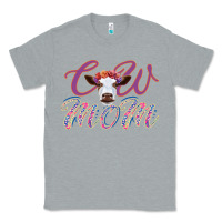 Heather Grey Cow Mom Classic Tee - Bettercallsaul