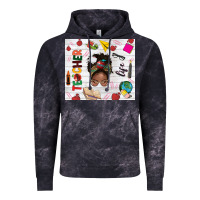 Cloud Black afro teacher life Vintage Hoodie - NancyCooperArtShop