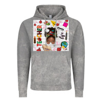 Cloud Rock afro teacher life Vintage Hoodie - NancyCooperArtShop
