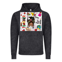 Vintage Black afro teacher life Vintage Hoodie - NancyCooperArtShop
