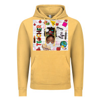 Vintage Mustard afro teacher life Vintage Hoodie - NancyCooperArtShop