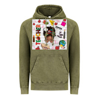 Vintage Olive afro teacher life Vintage Hoodie - NancyCooperArtShop
