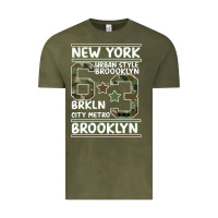 Vintage Olive Newyork Brooklyn Vintage Tee - Bettercallsaul