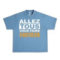 Pebble Blue Allez Tous Vous Enculer Urban Heavy Tee - Bettercallsaul