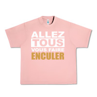 Salmon Allez Tous Vous Enculer Urban Heavy Tee - Bettercallsaul