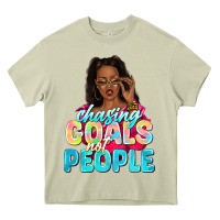 Mossy chasing goals not people Heavy Core Tee - NancyCooperArtShop