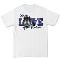 White For The Love Of The Wolves Premium Tee - RanaPortraitStore